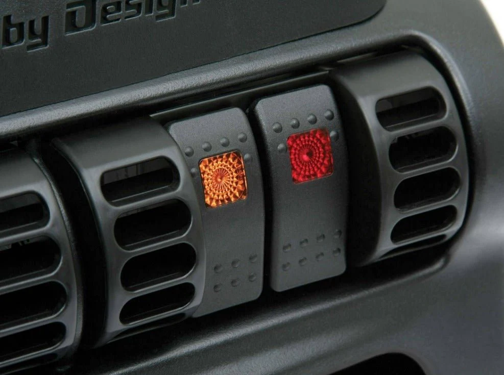 '97-'06 Jeep TJ Wrangler / '97-'01 Jeep XJ Cherokee Air Switch Panel