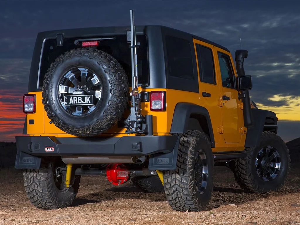 ARB Spare Tire Carrier for 2007-2018 Jeep JK Wrangler - Requires Bumper Part# 5650360 - Image 3