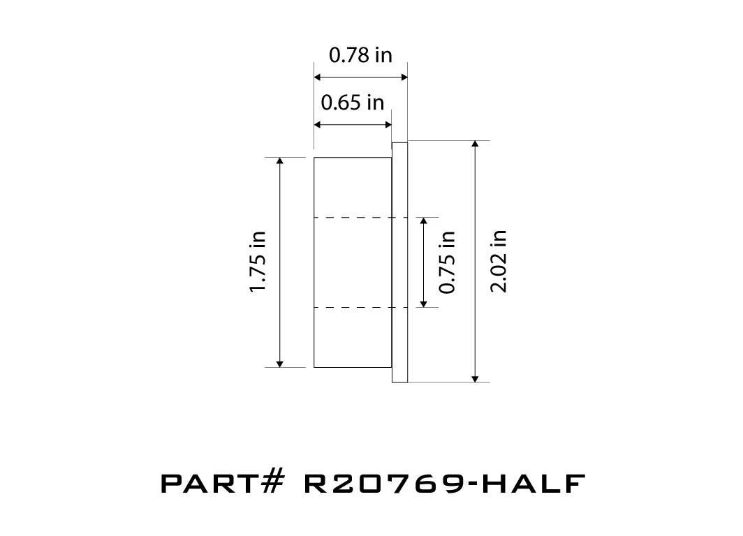 Bushing Half R20769 - Image 2