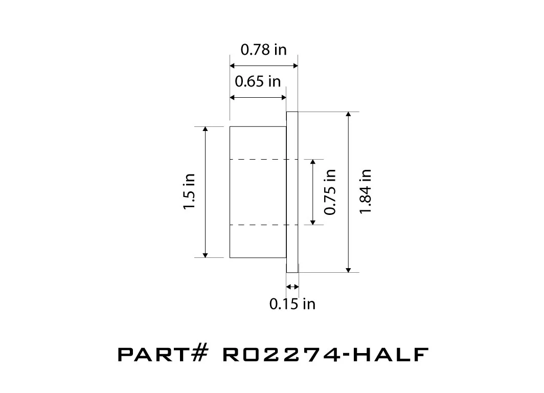 Bushing Half R2274 - Image 2