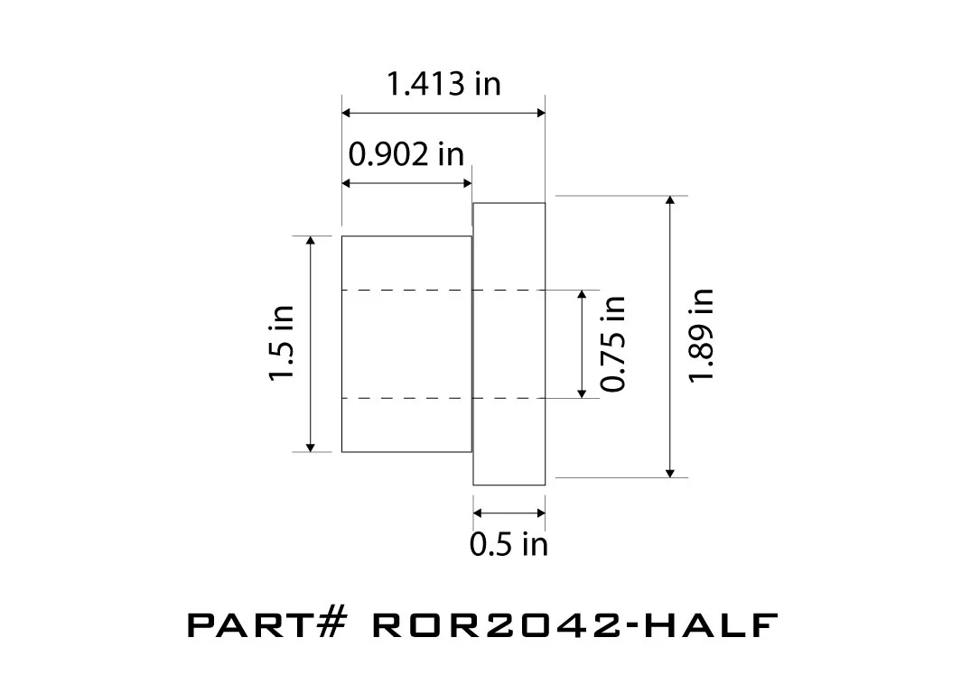 Bushing Half ROR2042 - Image 2