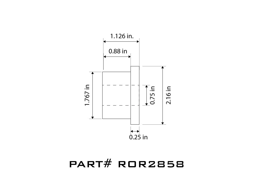 Bushing Half ROR2858 - Image 2