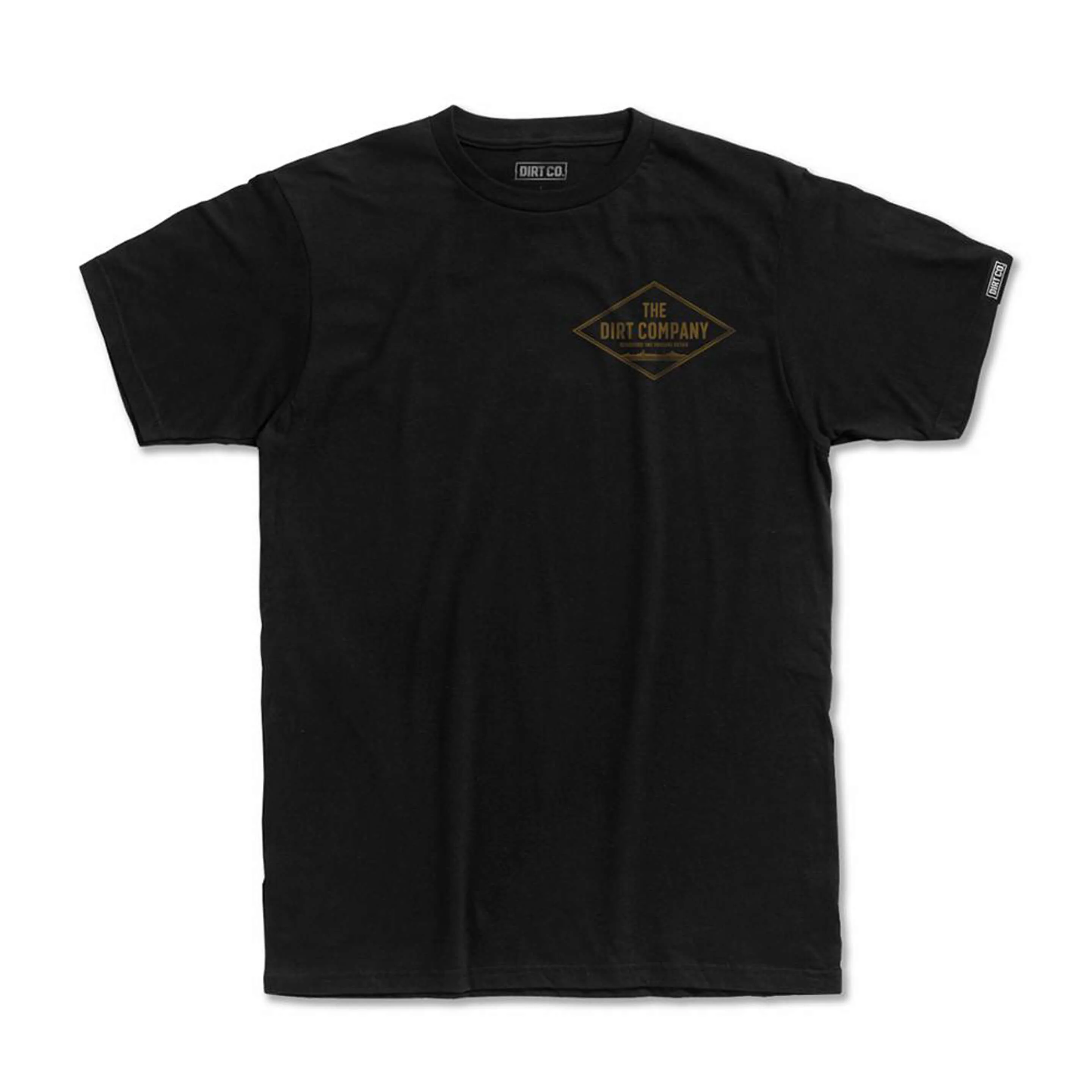 Dirt Co. Diamond Short Sleeve T-Shirt (Black) - Image 3