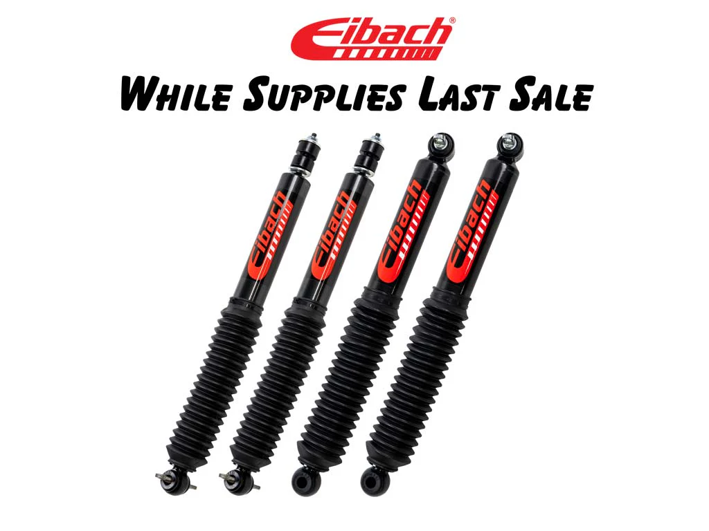 Eibach Monotube Shock Package for 97-06 TJ/LJ Wrangler - Stock - 1" Lift