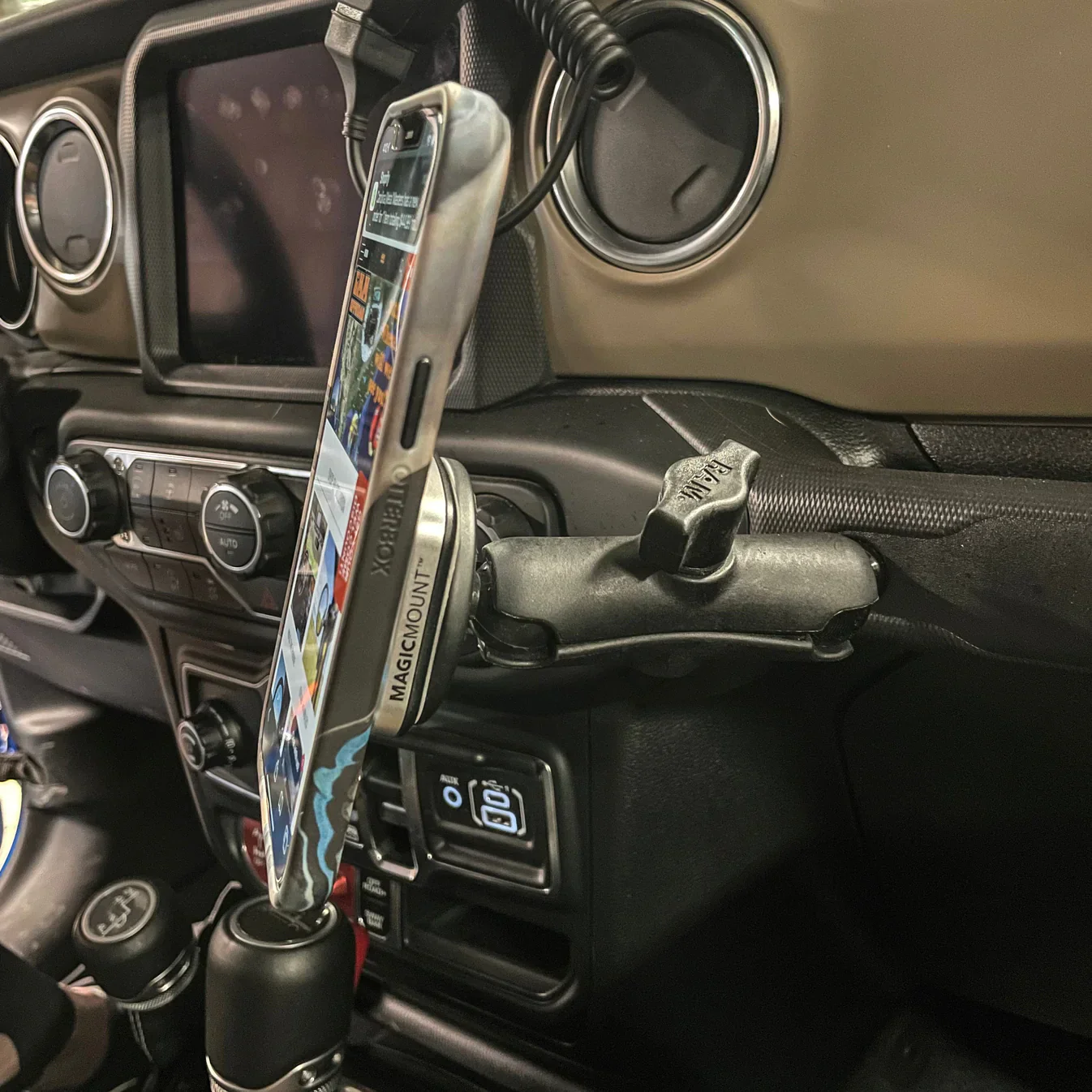 CMM OFFROAD - Gladiator JT Grab Bar Ball Mount - Image 8