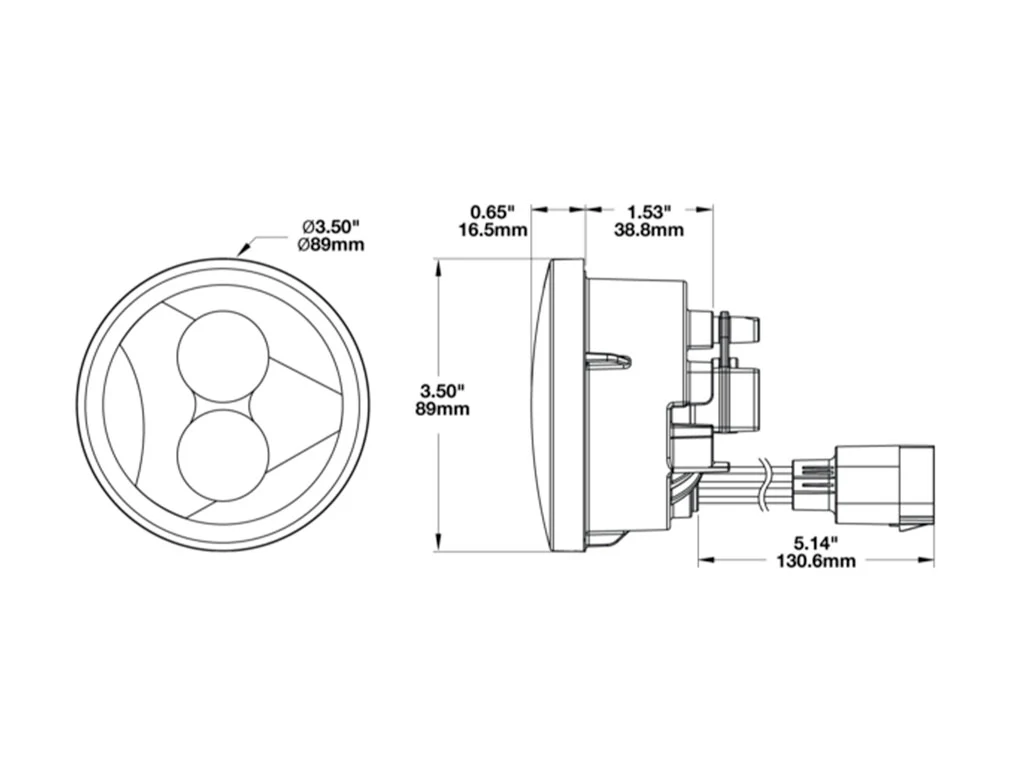 JW Speaker LED Turn Signal Kit with Clear Lens - JK Wrangler - Image 2