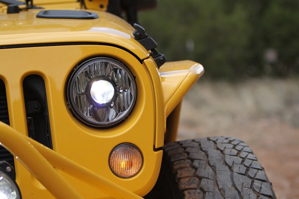 KC Hilites 7 in Gravity LED Pro - 2-Headlights - 40W Driving Beam - for 07-18 Jeep JK - Image 3