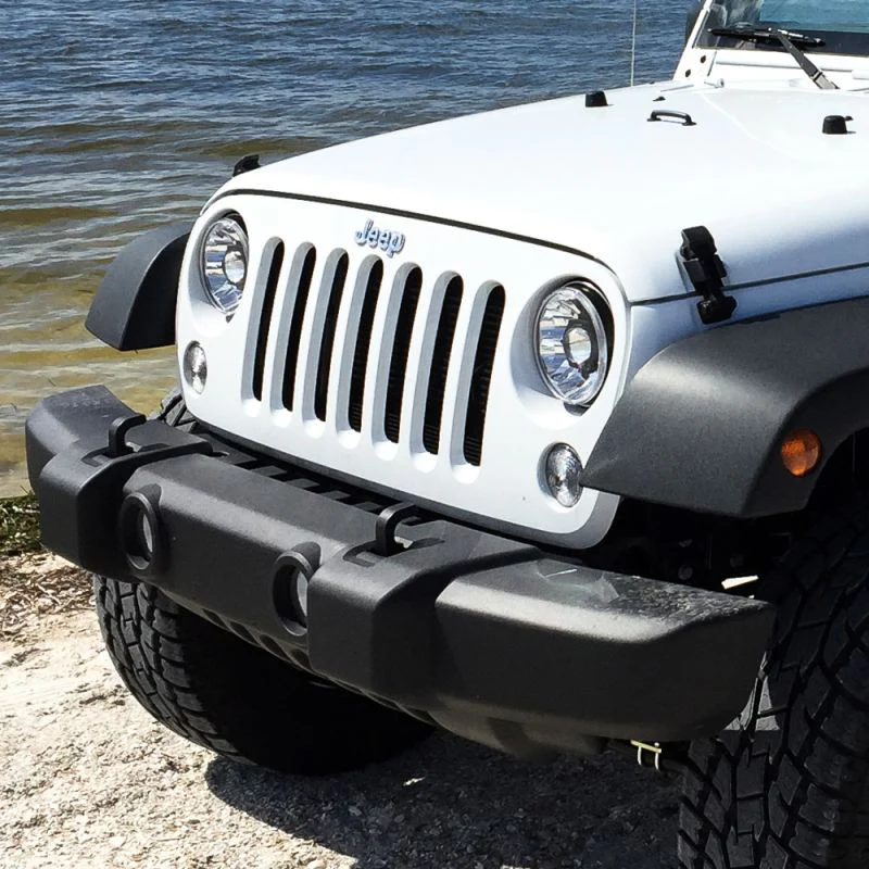 KC Hilites 7 in Gravity LED Pro - 2-Headlights - 40W Driving Beam - for 07-18 Jeep JK - Image 4