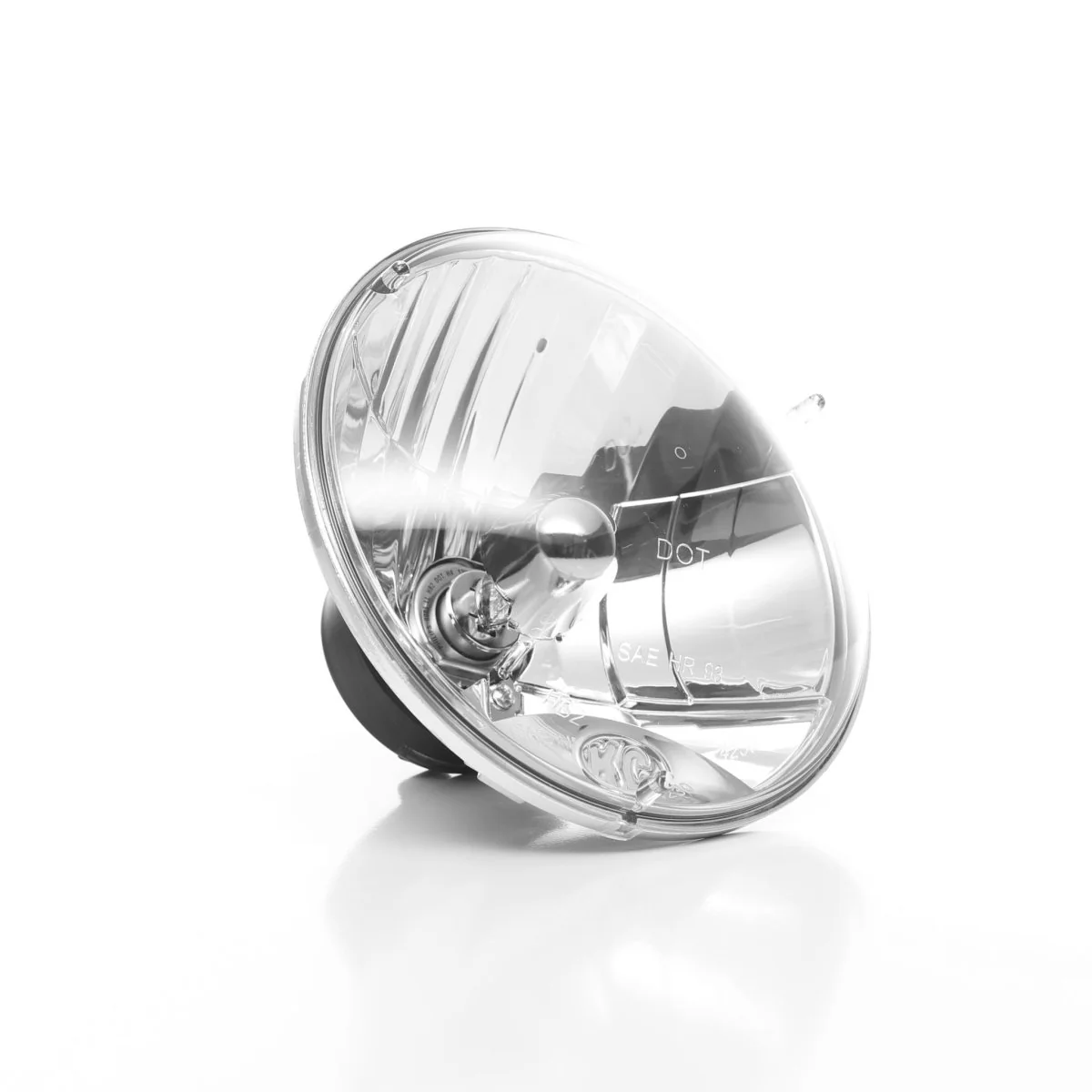 KC Hilites 7 in Headlight - H4 Halogen - 2-Lights - 55W / 60W DOT Headlight - for 07-18 Jeep JK - Image 3