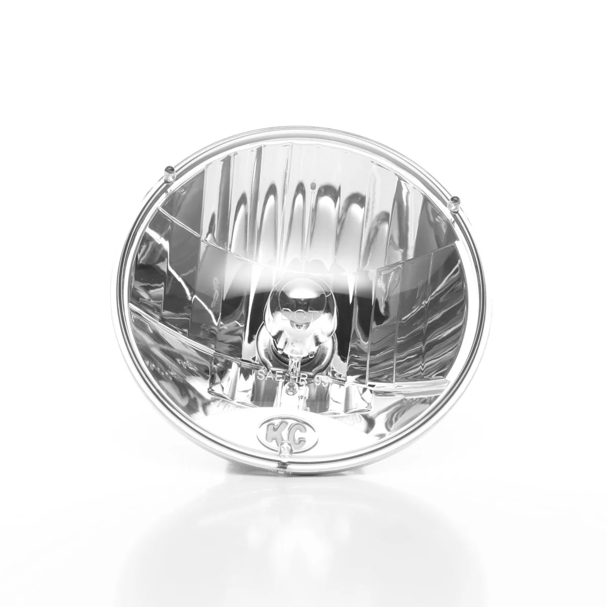KC Hilites 7 in Headlight - H4 Halogen - 2-Lights - 55W / 60W DOT Headlight - Universal / fits 97-06 Jeep TJ - Image 2