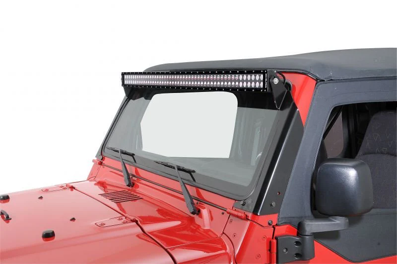 KC Hilites Bracket Set - 50 in Light Bar - Overhead Mount - Pair - for 97-06 Jeep TJ - Image 2