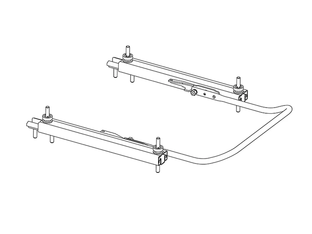 Mastercraft Seat Slides with OEM Style Tow Bar Release - Image 3