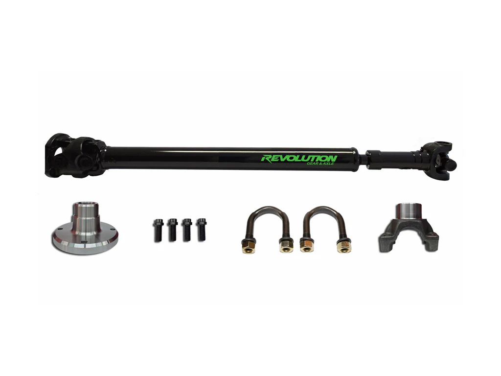 Revolution Gear 2007-18 Jeep JK Rear 1350 CV Driveshaft 4 Door with Pinion Yoke