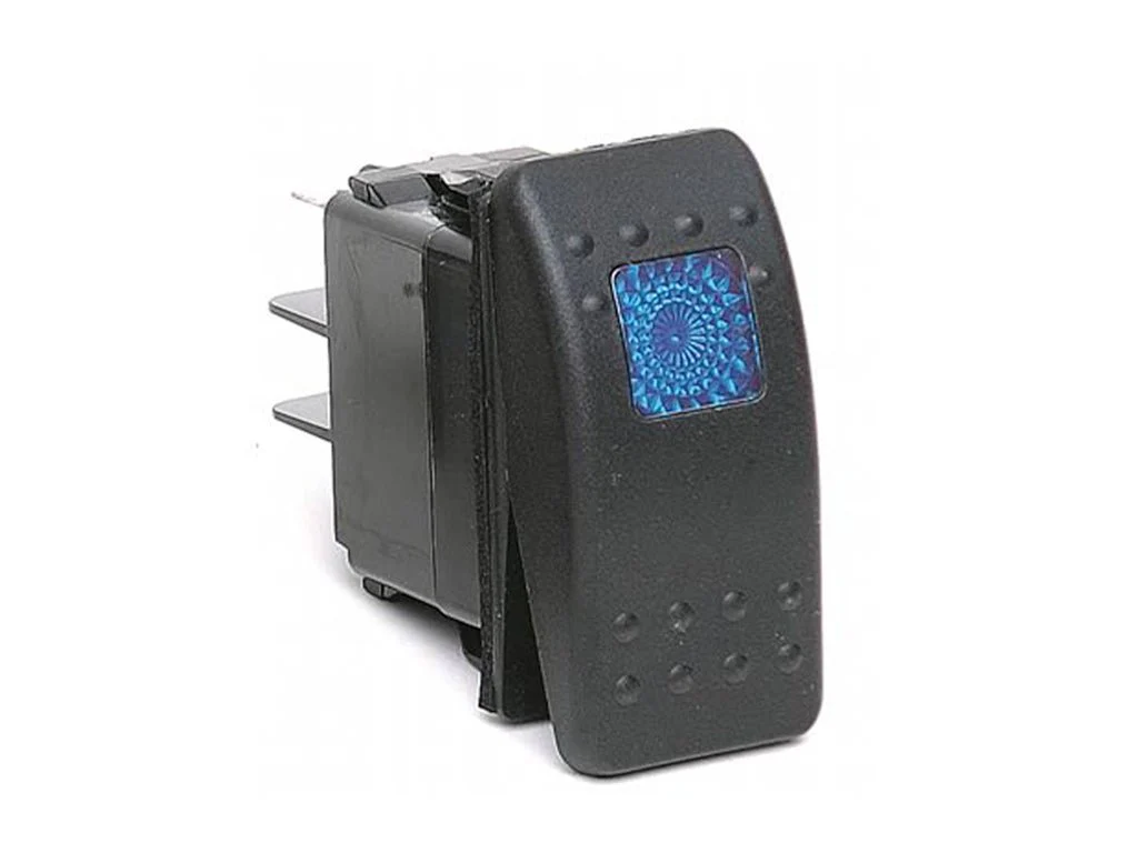 Rocker Switch with Light - 20 Amp Single Pole - Image 2