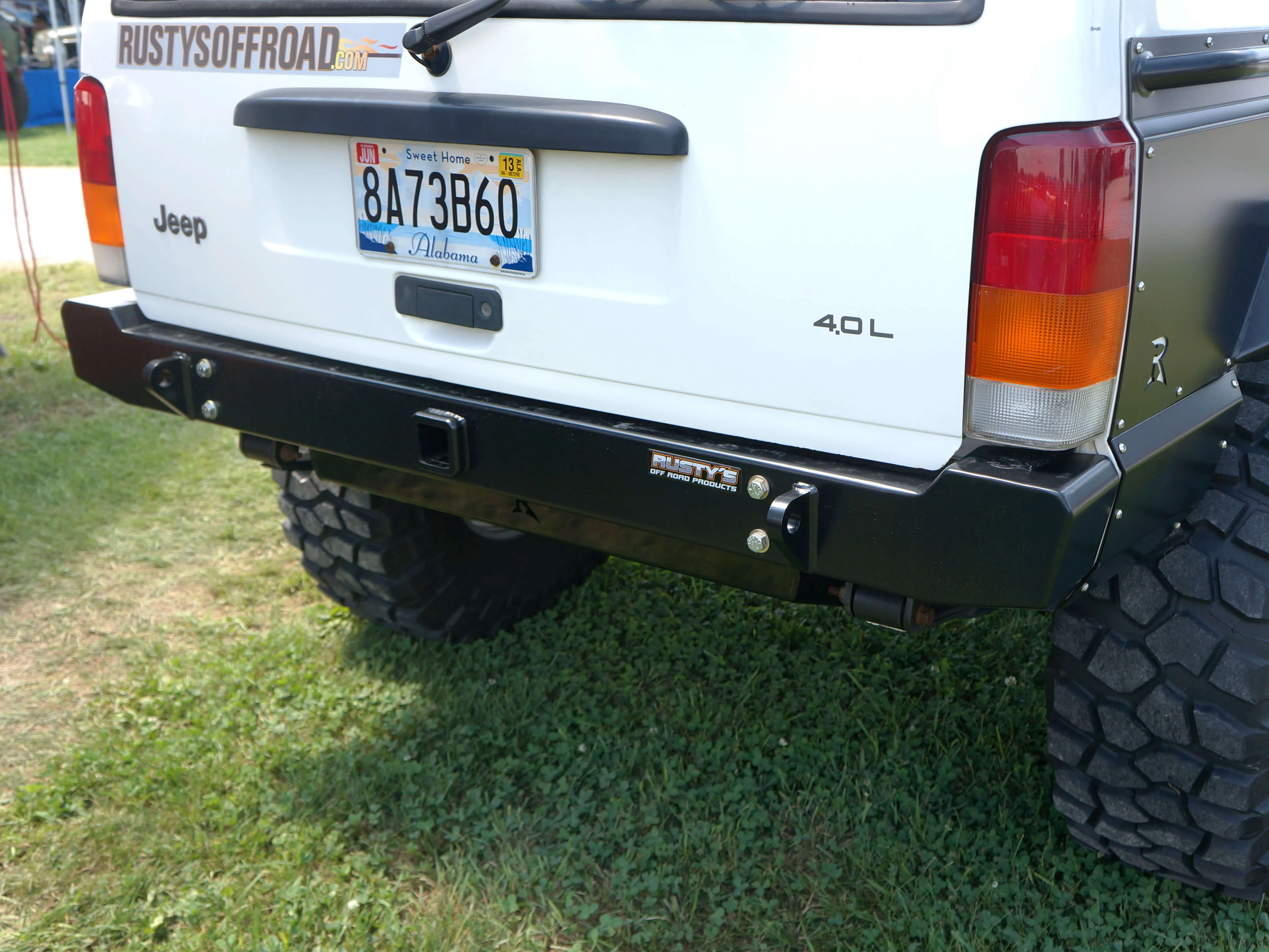 Rusty's Bumpers - XJ Rear Trail Bumper w/ Receiver - Image 3