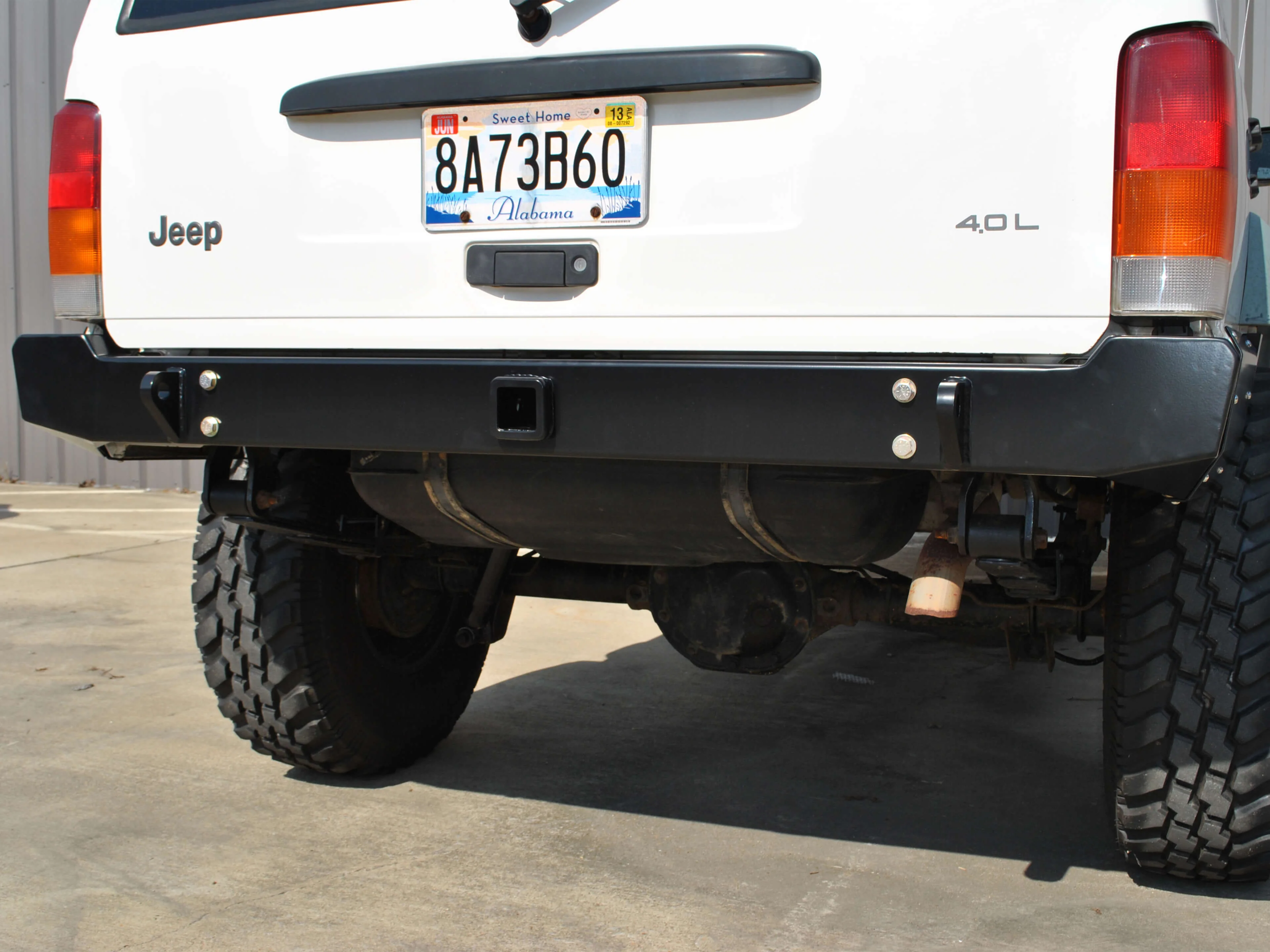 Rusty's Bumpers - XJ Rear Trail Bumper w/ Receiver - Image 4