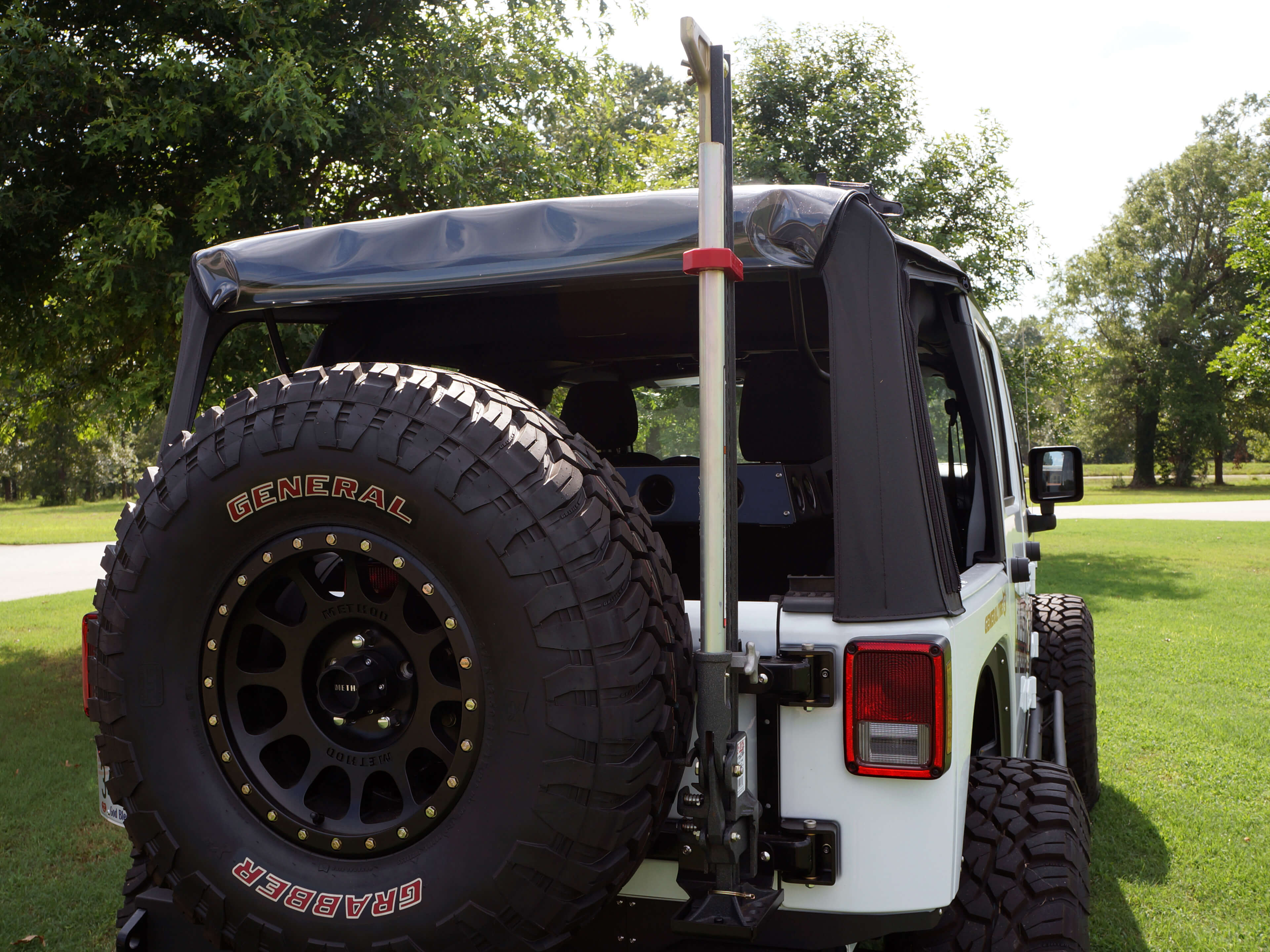 Rusty's Hi-Lift Jack Mount - JK Wrangler - Image 3
