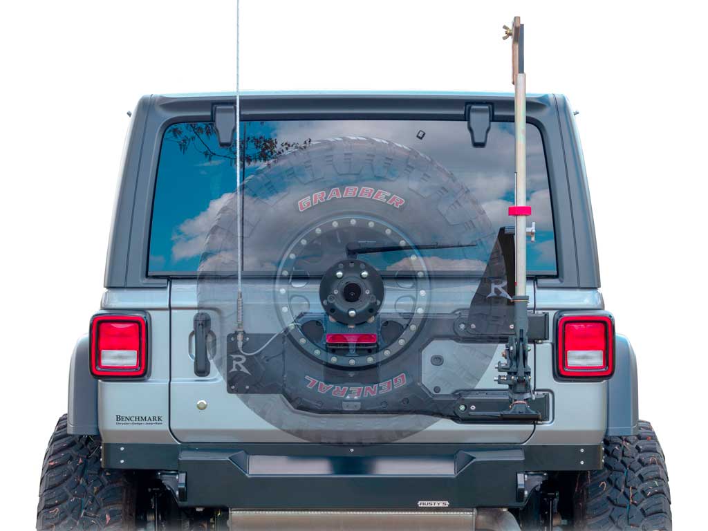 Rusty's Hi-Lift Jack Mount - JL Wrangler - Image 4