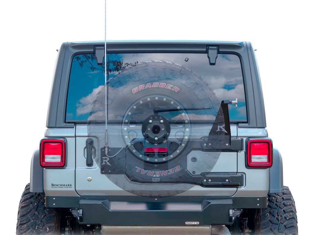 Rusty's Hi-Lift Jack Mount - JL Wrangler - Image 5