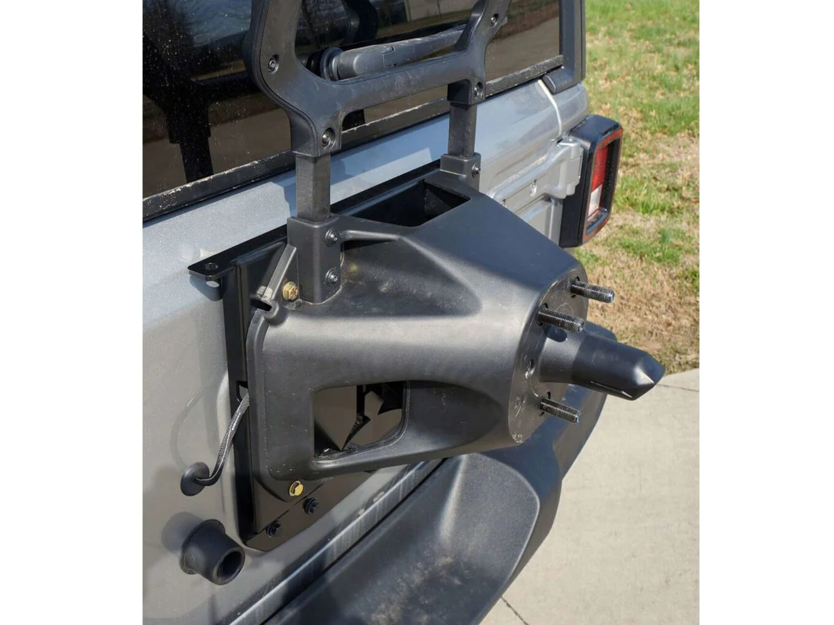 Rusty's Spare Tire Relocation Bracket - JL Wrangler - Image 3