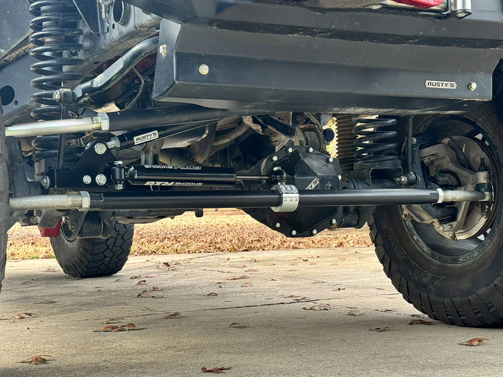 Rusty's Aluminum HD Steering System - JL Wrangler / JT Gladiator - Drag Link Flip Configuration - Image 4