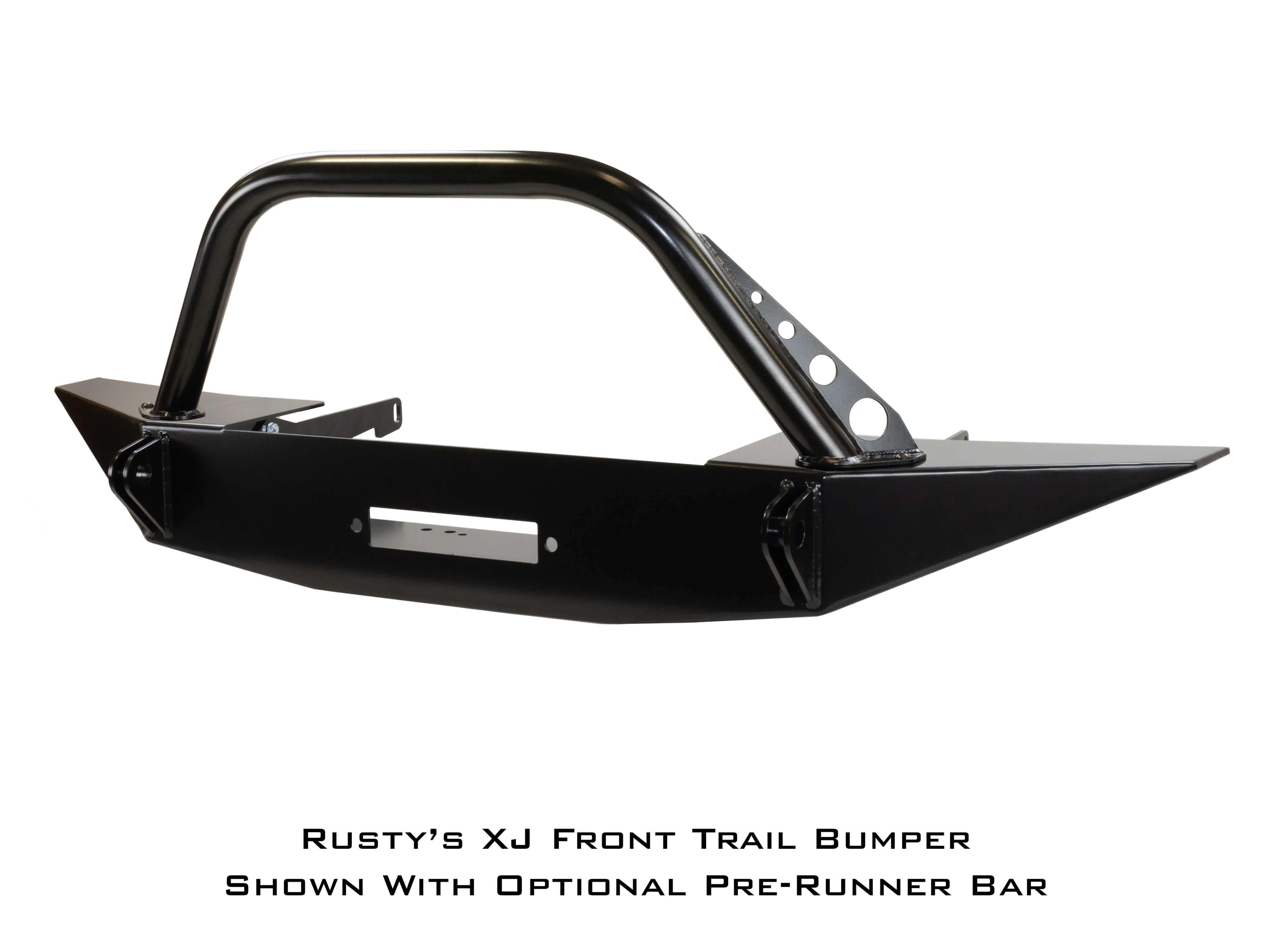 Rusty's Bumper - Front Trail Bumper w/ Upright Winch Mount - XJ - Image 9