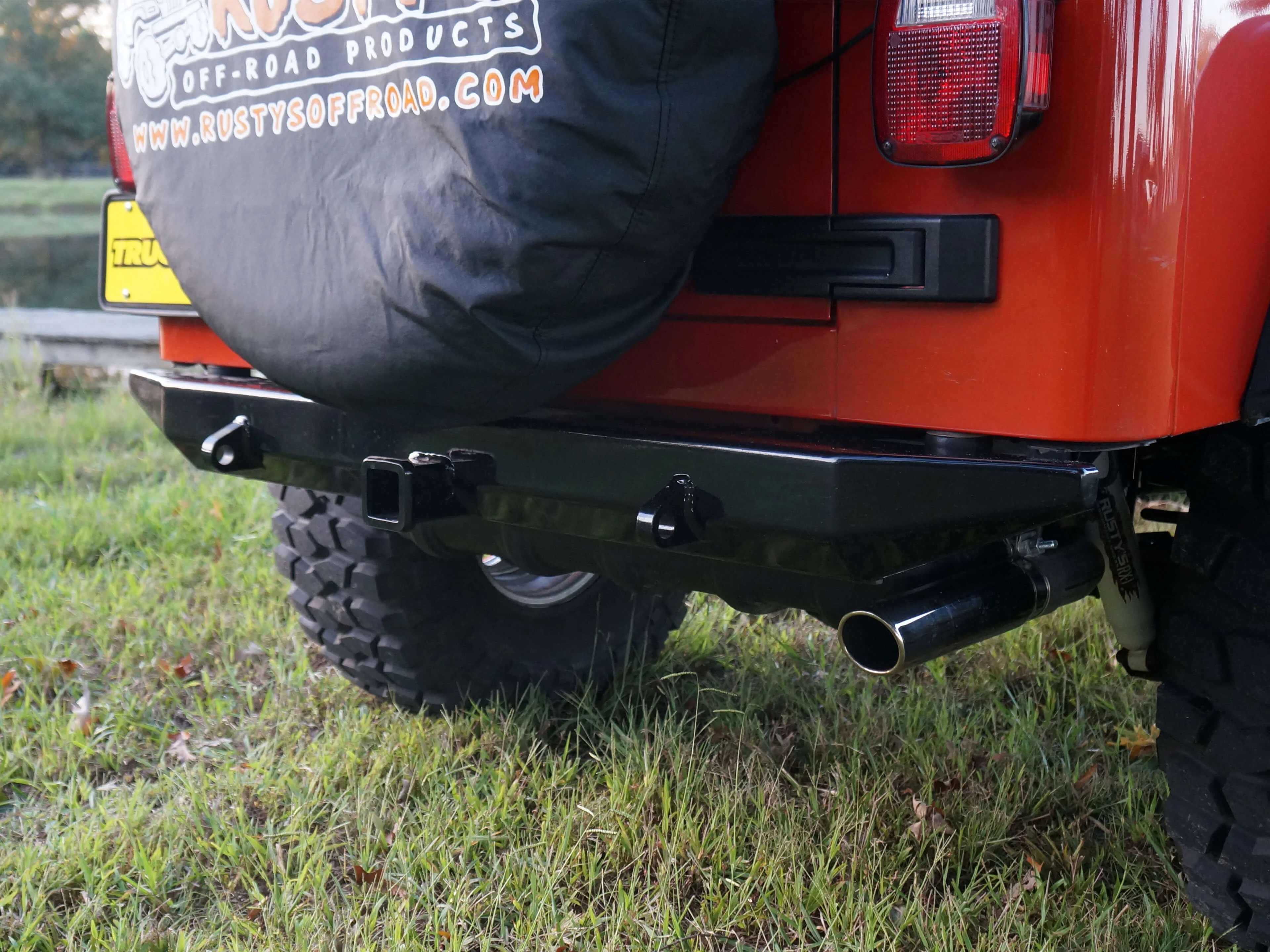 Rusty's Bumper - Trail - Rear - YJ Wrangler / TJ - LJ Wranglers - Unlimited - Image 4