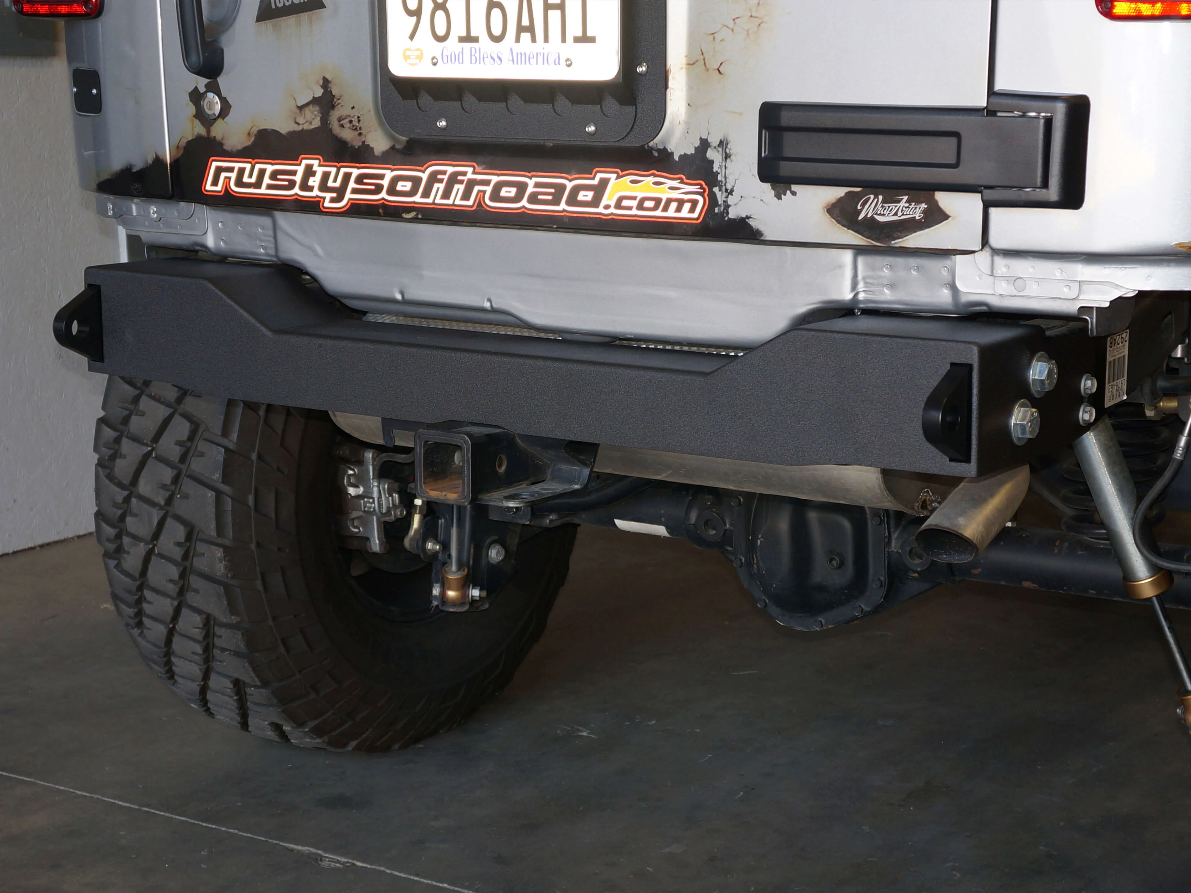 Rusty's Xtreme Trail Rear Bumper - JK - Image 3