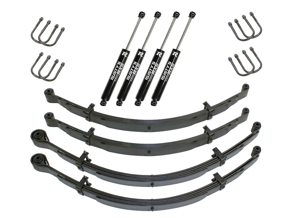 Rusty's CJ 4" Spring Pack Kit ('76-'86) Over Stock Special, Over $200 off normal price! - Image 2