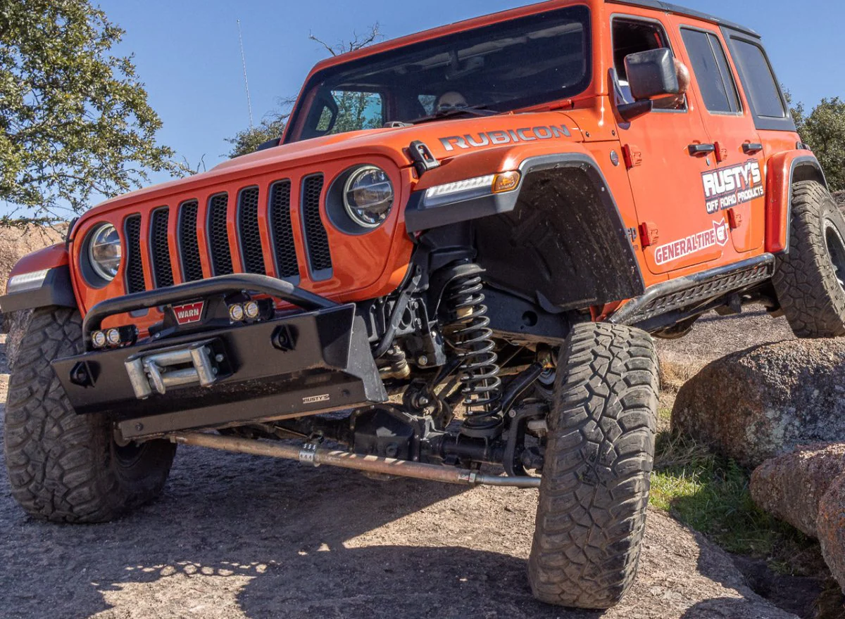 Rusty's Factory Front Bumper Skid Plate- JL Wrangler / JT Gladiator - Image 4