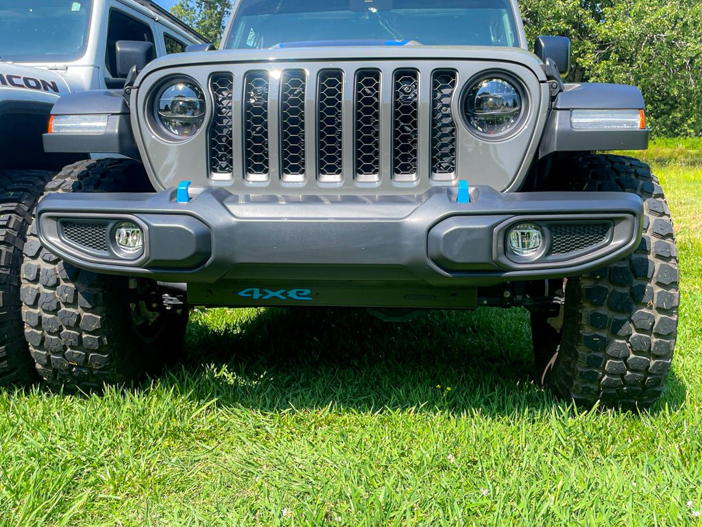 Rusty's Front Bumper Skid Plate with Cutout Panel - JL Wrangler / JT Gladiator - Image 3