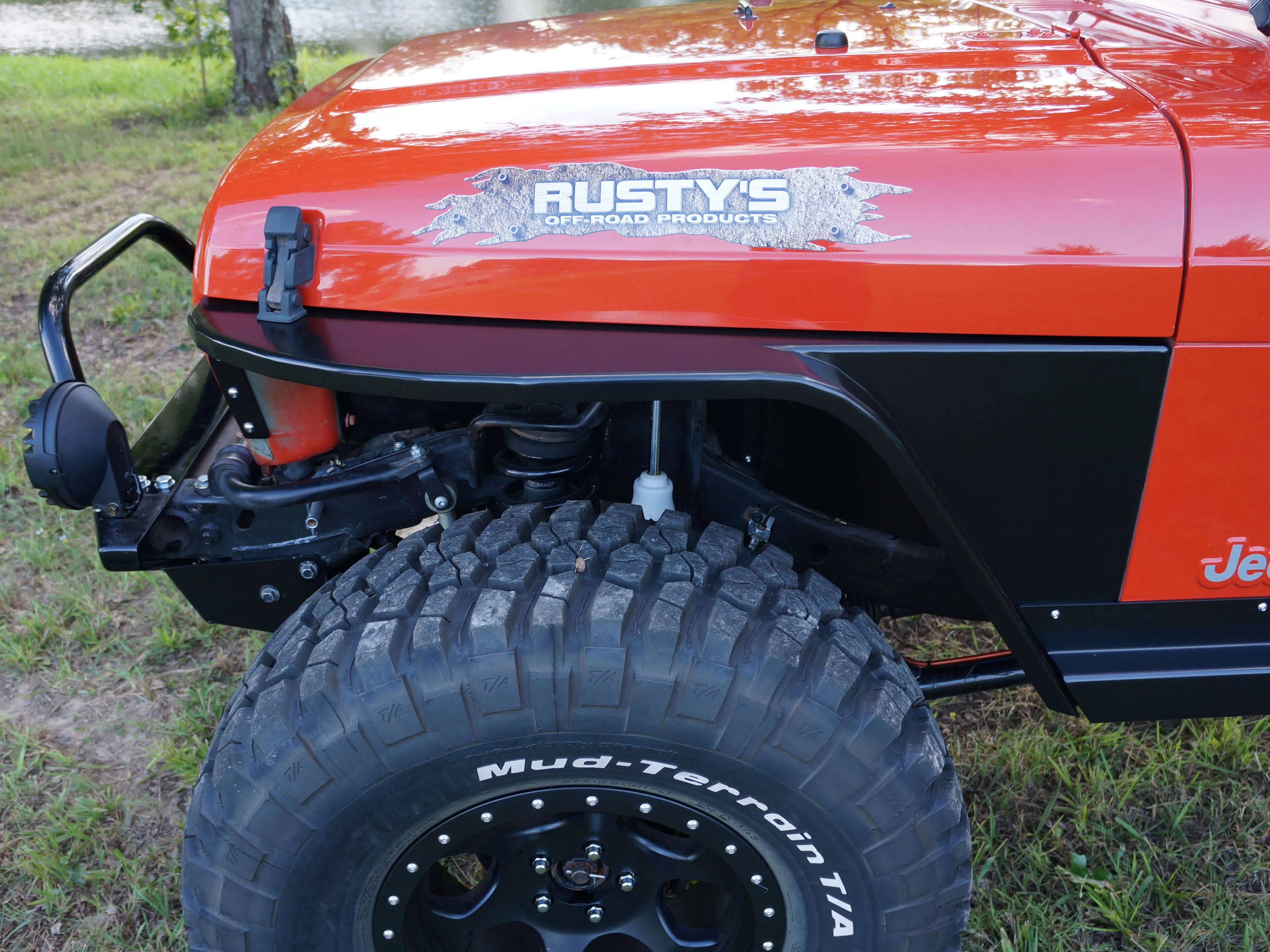 Rusty's Front Steel Fenders - '97-'06 TJ / LJ Wrangler