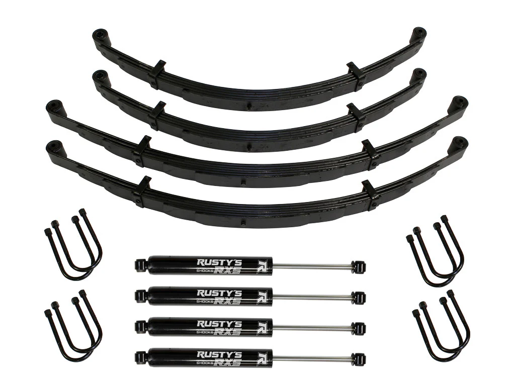 Rusty's FSJ 3.5" - 4" Full Size Spring Pack Lift Kit - Image 2