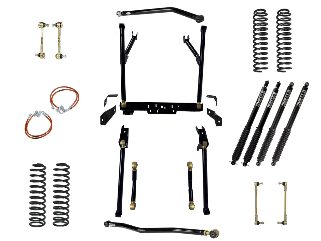 Rusty's JK Wrangler 5.75" Bolt-On Long Travel Kit - Image 3