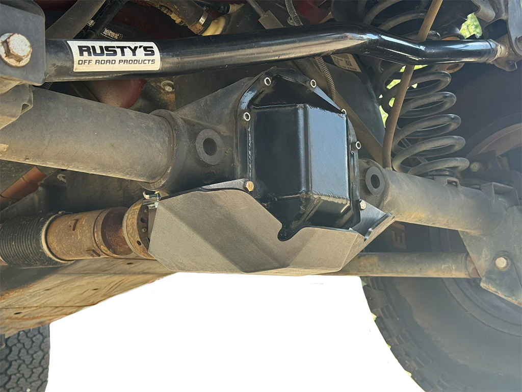 Rusty's JK Wrangler Dana 44 Rear Axle Differential Skid Plate - Image 9