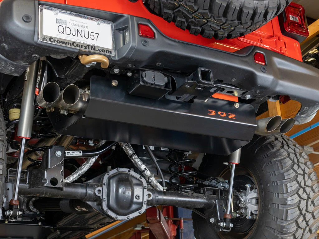 Rusty's JL Wrangler 392 Hemi Muffler Skid - Image 3