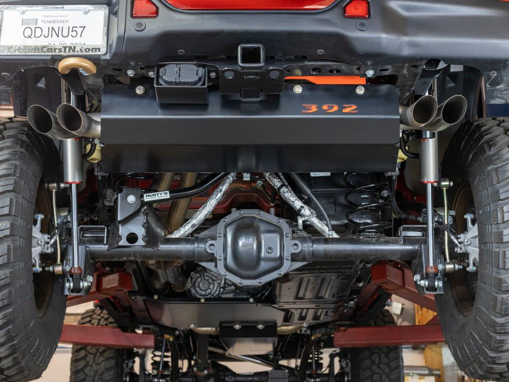 Rusty's JL Wrangler 392 Hemi Muffler Skid - Image 4