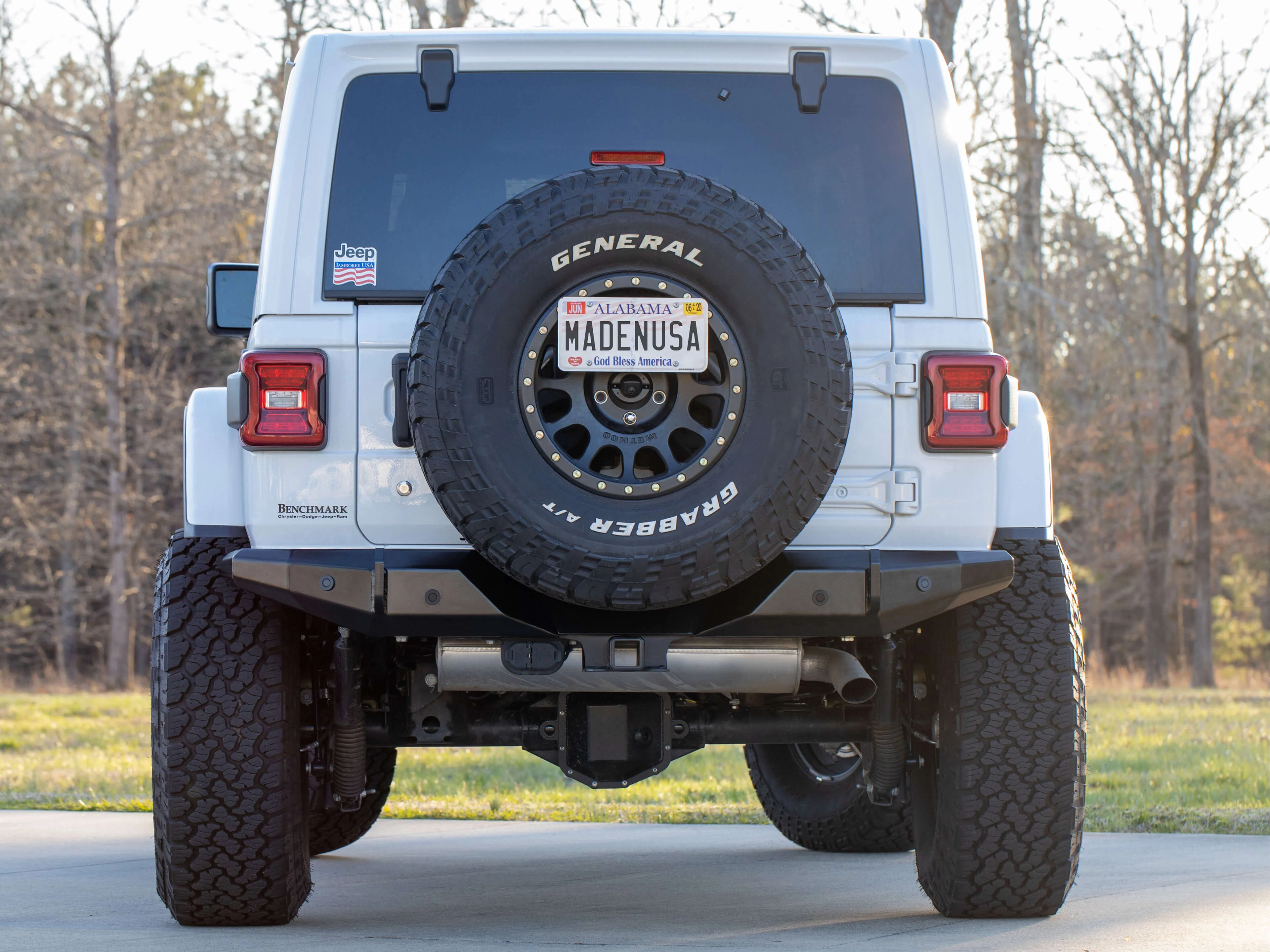 Rusty's JL Wrangler Rear Full Width Trail Bumper - Series 2 - Image 3