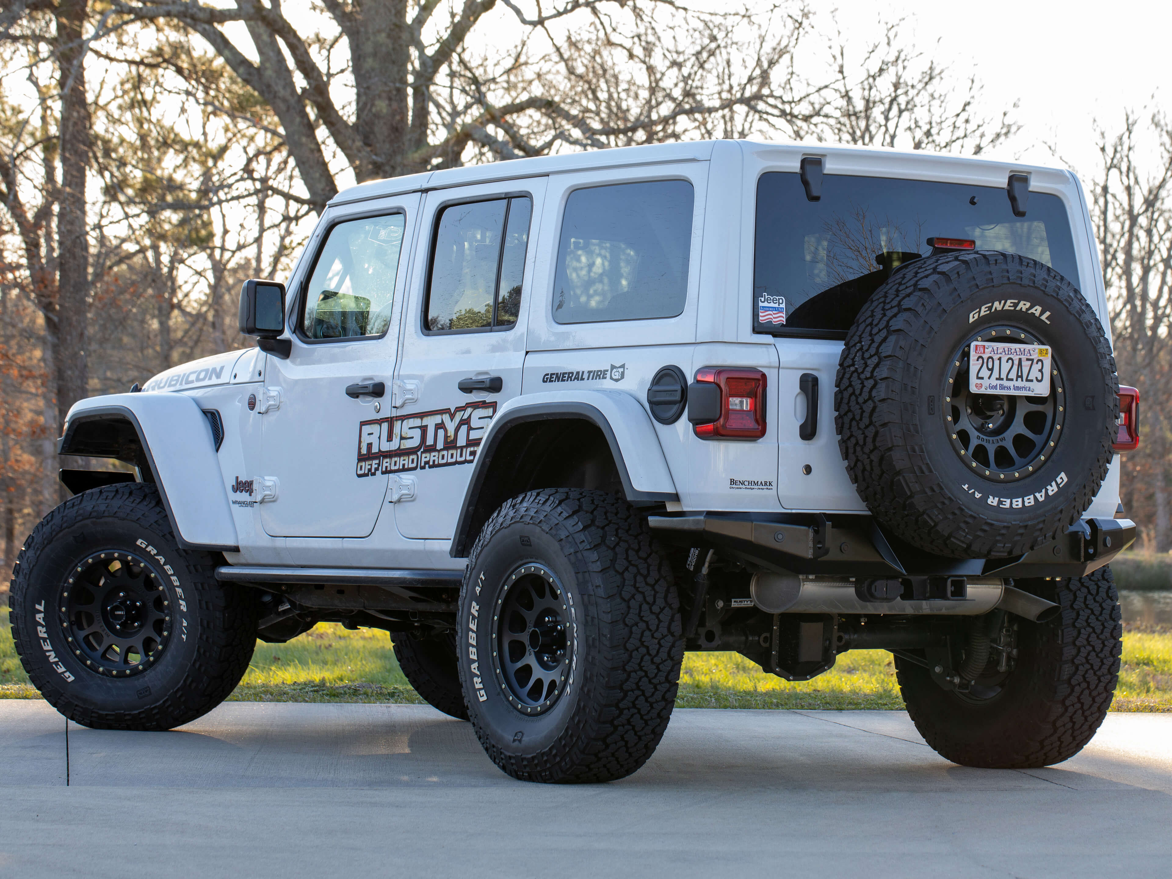 Rusty's JL Wrangler Rear Full Width Trail Bumper - Series 2 - Image 4