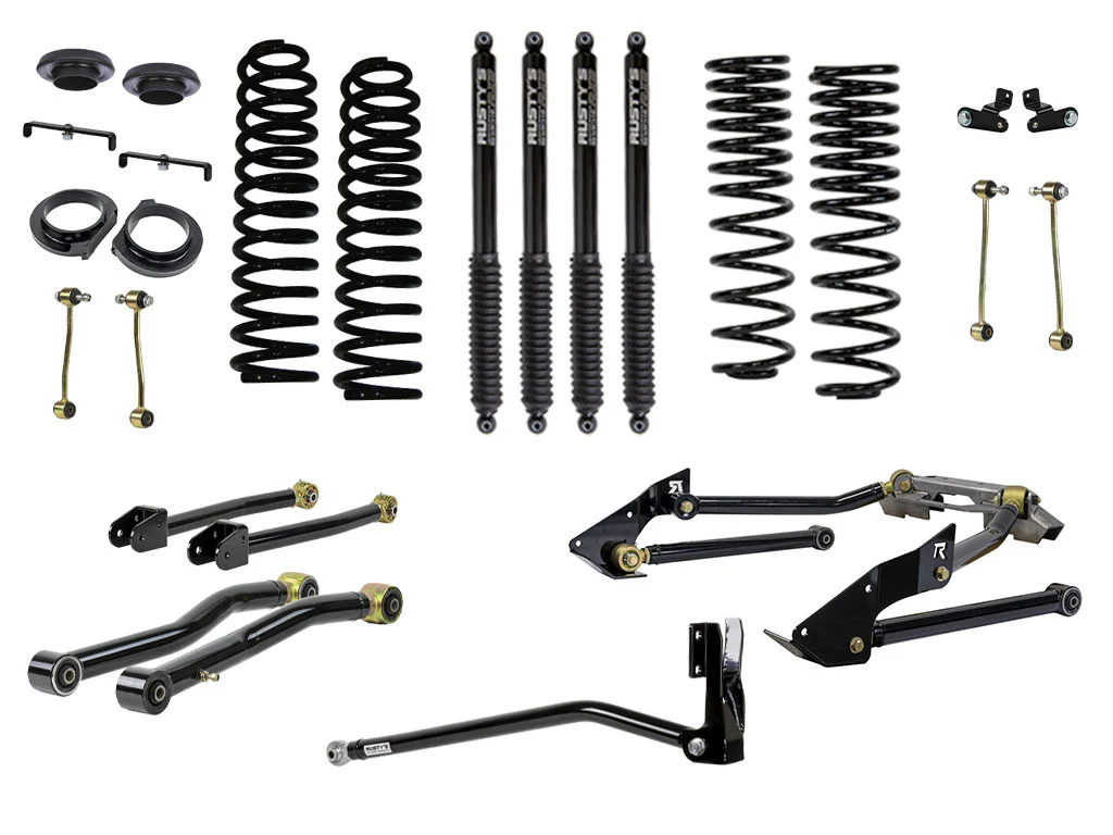 Rusty's Jeep Gladiator JT 2" Advanced Kit with Triangulated Rear 4 Link - Image 8