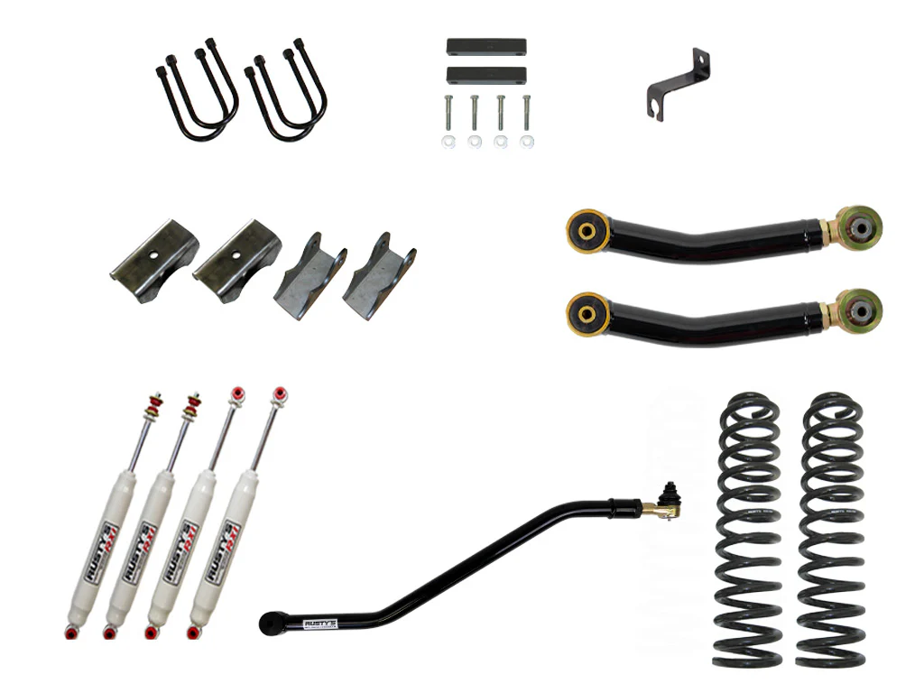 Rusty's MJ Comanche 4.5" Spring-Over Kit - Image 2