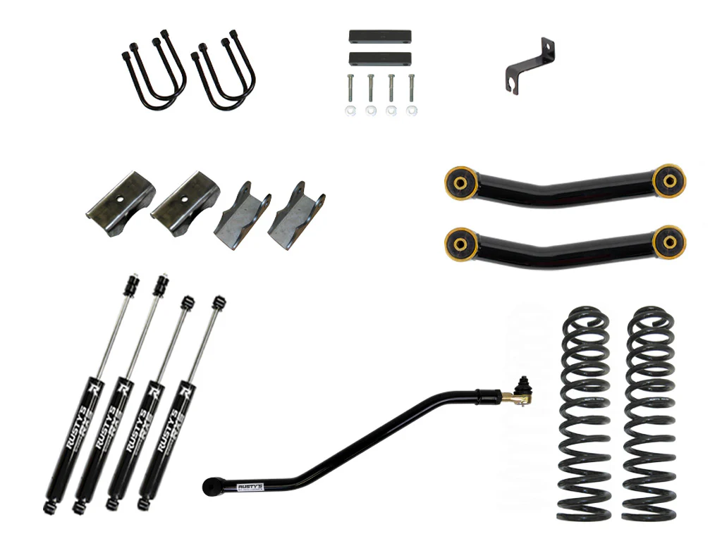 Rusty's MJ Comanche 4.5" Spring-Over Kit - Image 4