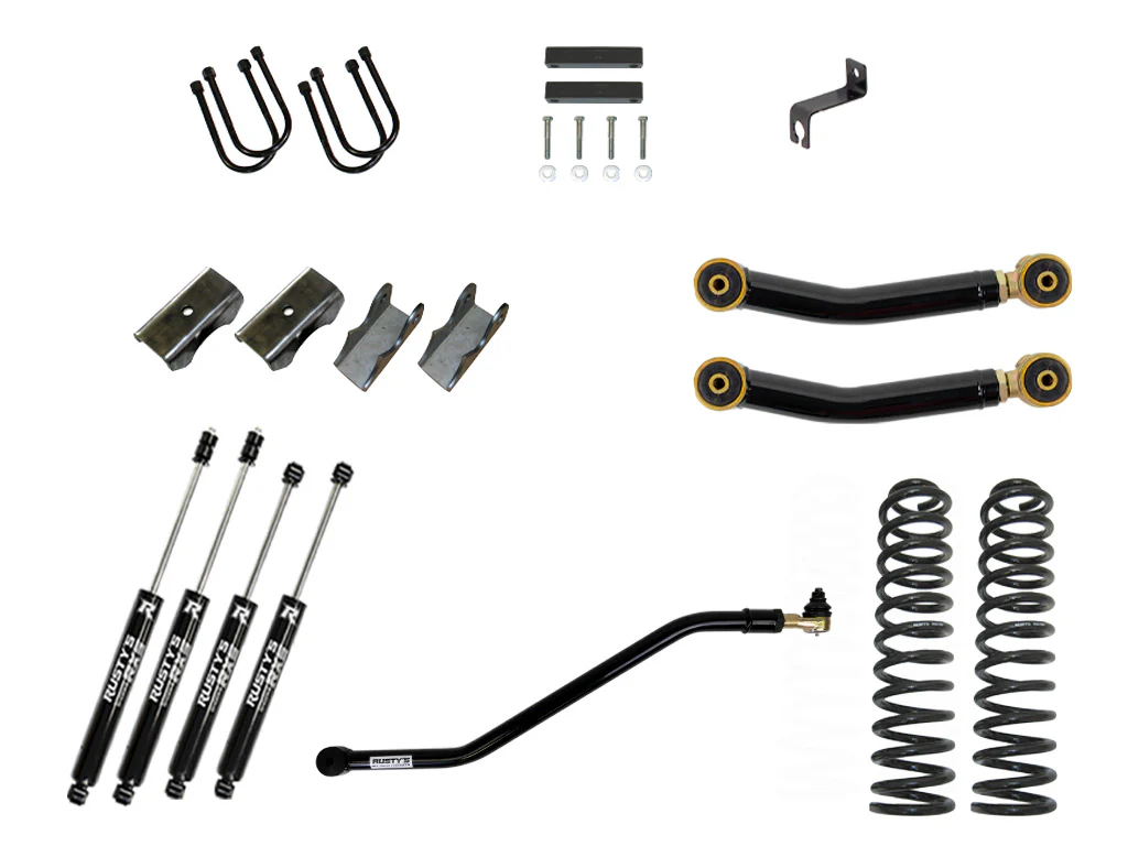 Rusty's MJ Comanche 4.5" Spring-Over Kit - Image 6