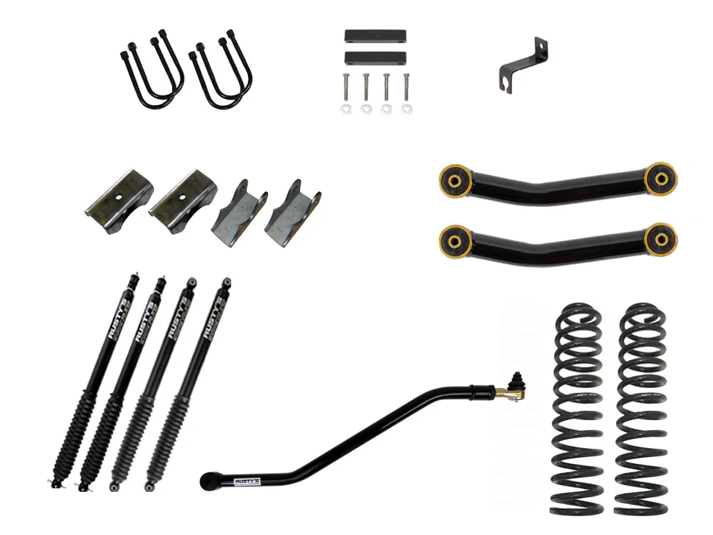 Rusty's MJ Comanche 4.5" Spring-Over Kit - Image 7