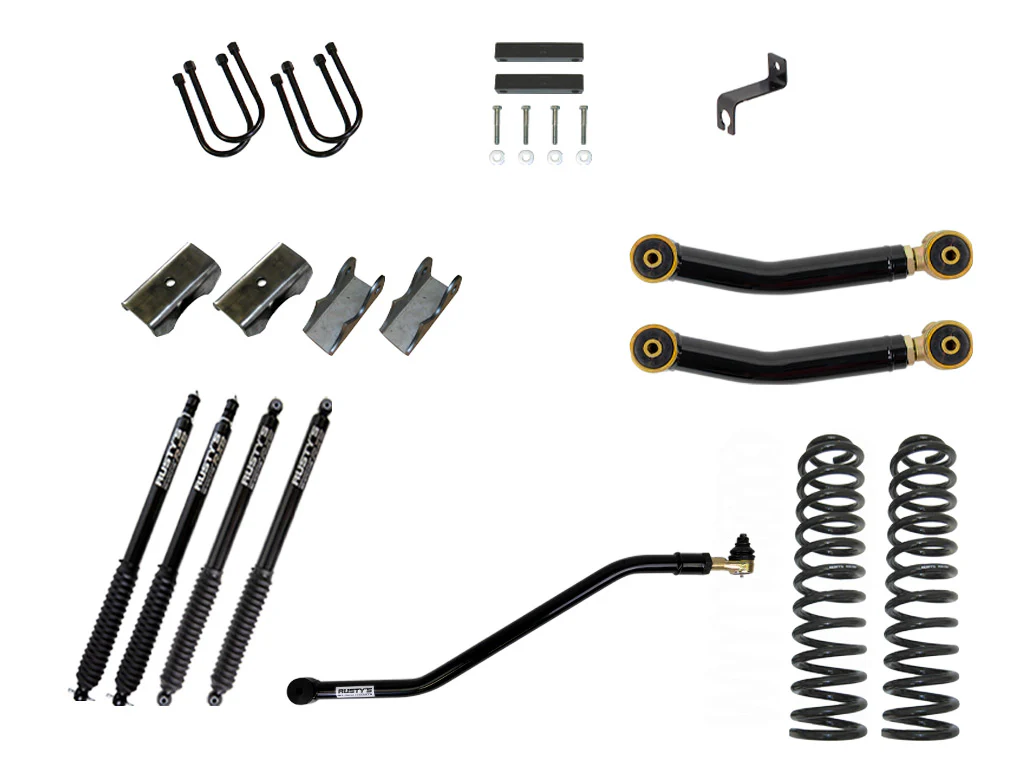 Rusty's MJ Comanche 4.5" Spring-Over Kit - Image 9