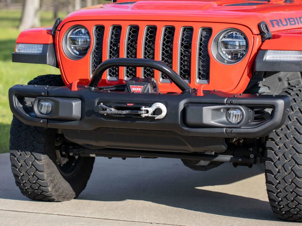 Rusty's Pre Runner Bar with Light Bar Mount for 2018+ JL Wrangler / 2020+ JT Gladiator equipped w/ Factory Steel Bumper - Image 2