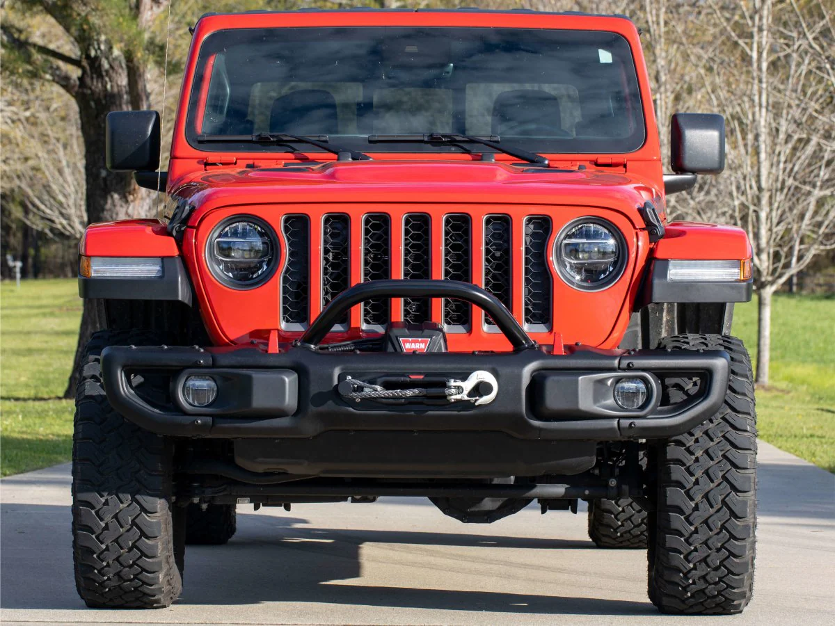 Rusty's Pre Runner Bar with Light Bar Mount for 2018+ JL Wrangler / 2020+ JT Gladiator equipped w/ Factory Steel Bumper - Image 3