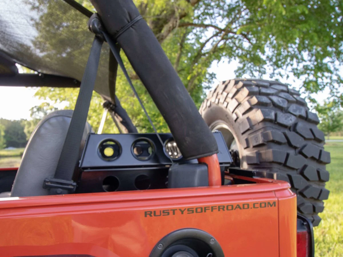 Rusty's Rear Cargo Basket - LJ Wrangler - Image 4