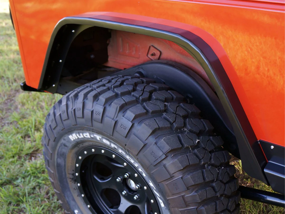 Rusty's Rear Steel Fenders  '97-'06 TJ / LJ Wrangler