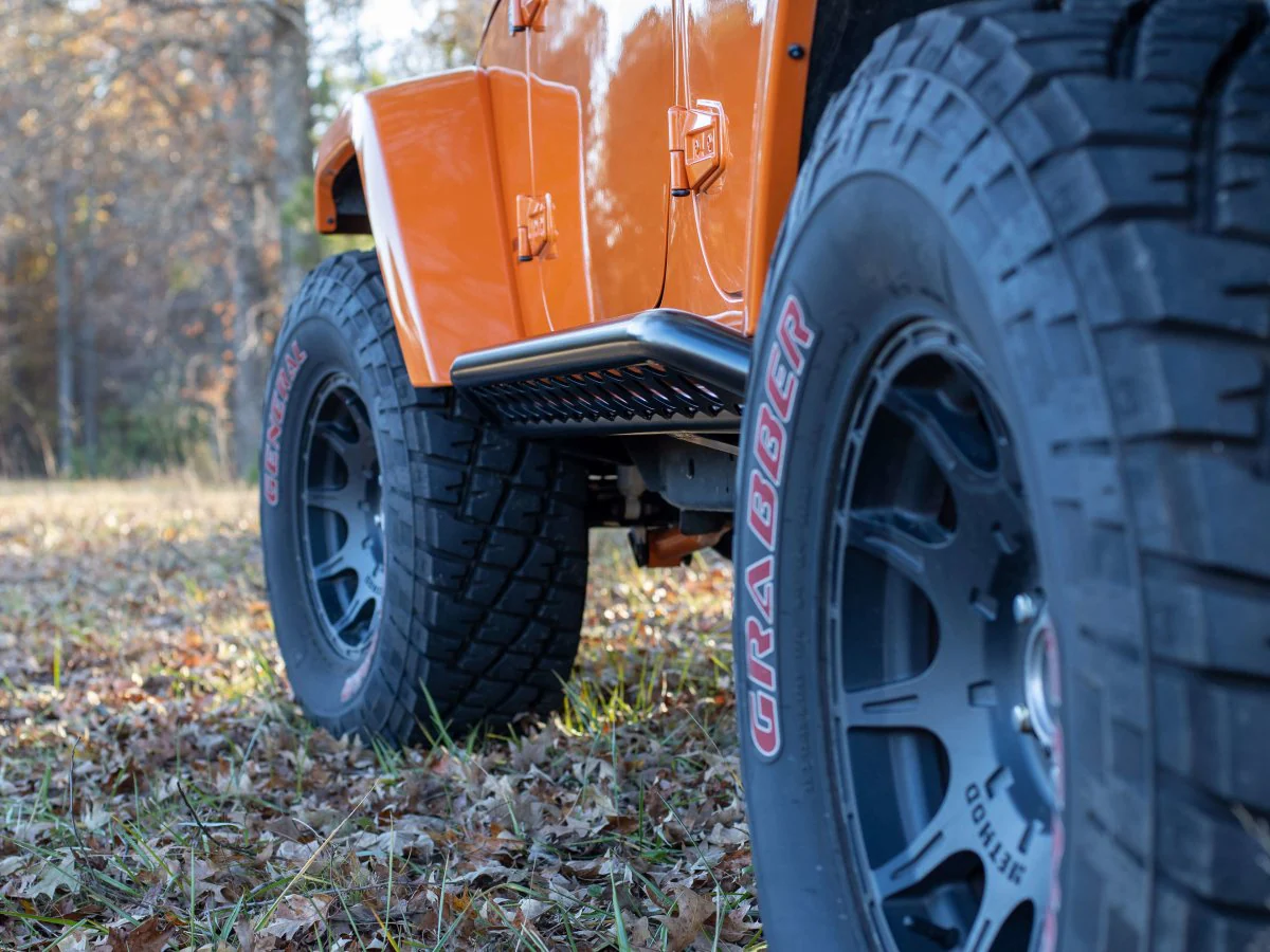Rusty's Rocker Armor with Skid Kicker Tube - '07-'18 JK Wrangler 4-Door - Image 4